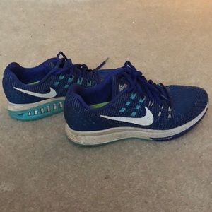 Blue Nike size 7.5 running/athletic shoes